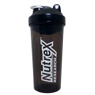 Nutrex Research, Шейкер для коктейлей, черно-белый, 30 унций