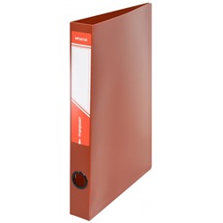 Папка пластиковая 4 кольца 40мм красная 700мкм NP5675R inФОРМАТ