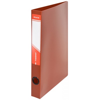 Папка пластиковая 4 кольца 40мм красная 700мкм NP5675R inФОРМАТ