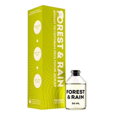 Диффузор ароматический COLOR «Лес после дождя» с палочками, для дома, 50 мл