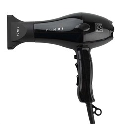 Dewal Beauty Фен для волос / Yummy Aqua HD1000-Black, 2000 Вт, черный 18843