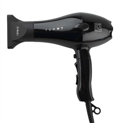 Dewal Beauty Фен для волос / Yummy Aqua HD1000-Black, 2000 Вт, черный 18843