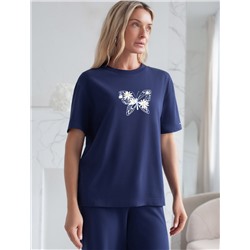 VILATTE Футболка D49.136