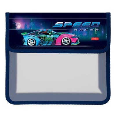 Папка для тетрадей А5 на липучке "Городские гонки" 2 отделения (090413) 06063 Хатбер