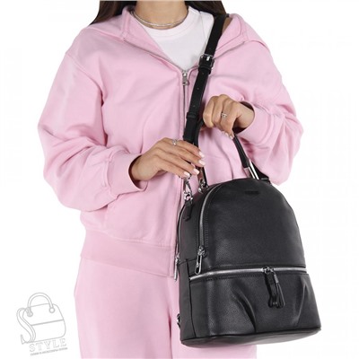 Рюкзак женский 69135 black Velina Fabbiano-Safenta