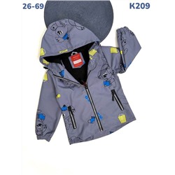 Ветровка K209 серый