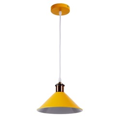 Светильник BayerLux 1244/1YL E27 40 Вт желтый 22×22×8.5-108 см