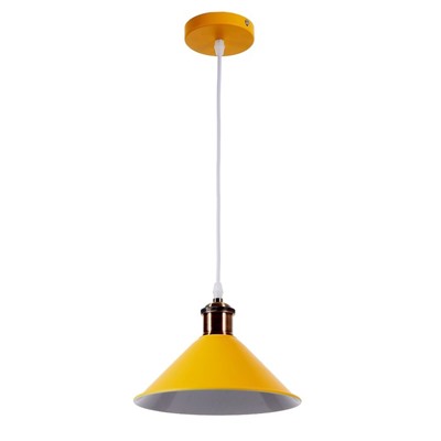 Светильник BayerLux 1244/1YL E27 40 Вт желтый 22×22×8.5-108 см