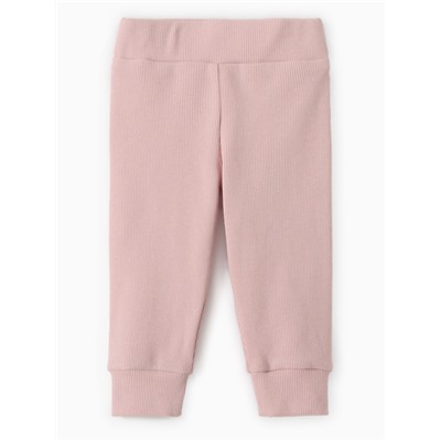 Легинсы детские MINAKU, рост 74-80 см, пудровые