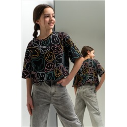 Детская футболка оверсайз Happyfox