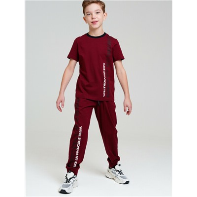 Комплект трикотажный для мальчиков: фуфайка (футболка), брюки