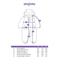 Комбинезон PLAYTODAY, 1054301