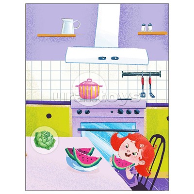 Наклейки для малышей. В доме