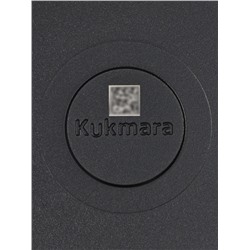 Сковорода блинная KUKMARA «Традиция», d=24 см, съёмная ручка, антипригарное покрытие, алюминий, чёрная