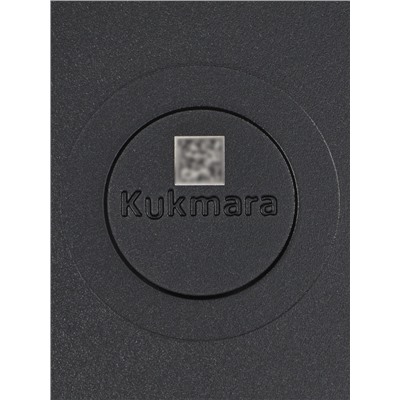 Сковорода блинная KUKMARA «Традиция», d=24 см, съёмная ручка, антипригарное покрытие, алюминий, чёрная