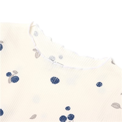 Пижама детская (лонгслив и брюки) KAFTAN Little berry, размер 38 (146-152 см)