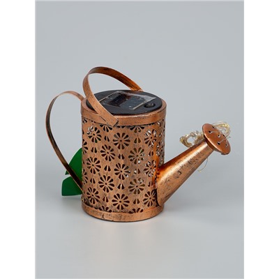 УЦЕНКА Фонарь подвесной на солнечной батарее «Лейка», 9.5×21×15 см, нити 60 см, 37 LED, Т/БЕЛЫЙ 10