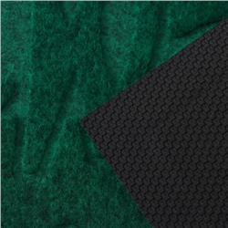 Коврик придверный Доляна «Следочки», влаговпитывающий, без окантовки, 38×58 см, цвет МИКС