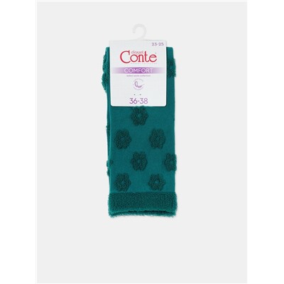 Теплые CONTE COMFORT Махровые носки из хлопка с объемными рисунками