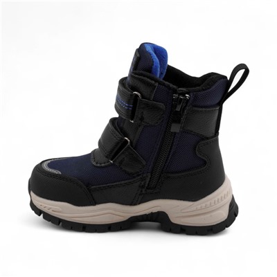 Ботинки мембранные на меху В6672-2 синие