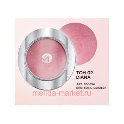 Monic Beauty Румяна запеченные Satin Touch Microsmooth Baked  тон 02 Diana