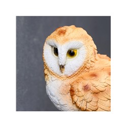 Садовая фигура из полистоуна «Совёнок на ветке», подвесная, 19×9×17.2 см