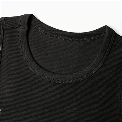 Топ в рубчик женский MIST, onesize, тёмно-серый