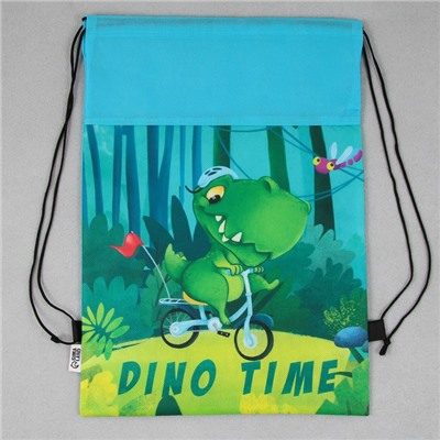 Мешок для обуви, Dinotime, (нетканый материал) 41×30 см