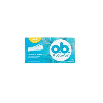 O.b. тампоны 16шт ProComfort Normal