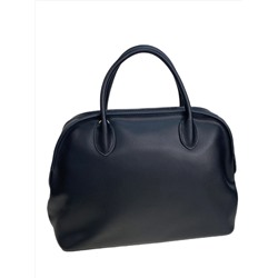 Женская сумка из натуральной кожи, цвет  черный