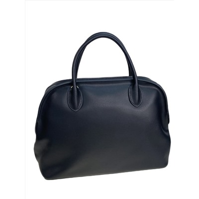 Женская сумка из натуральной кожи, цвет  черный