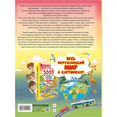 АСТ . "5000 "что, зачем, почему" в картинках, которые можно рассматривать целый год"