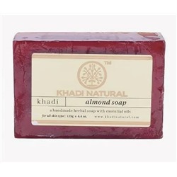 Khadi Natural Мыло "Миндальное "  125г.