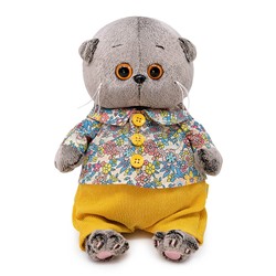 Кот Басик BABY в рубашке и штанишках