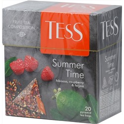 TESS. Pyramids Collection. SUMMER TIME (травяной) карт.упаковка, 20 пирамидки