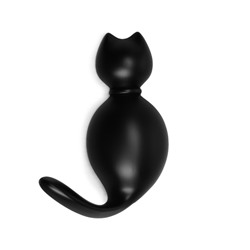 Крючок мебельный CAPPIO CAT, однорожковый, цвет черный