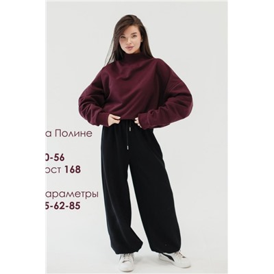 Худи оверсайз (Бордовый)