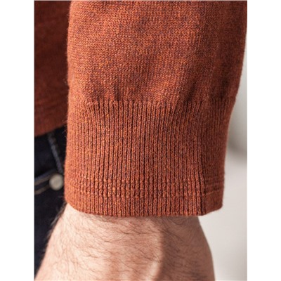 Джемпер-поло из хлопка с нейлоном