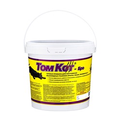 Тесто-брикеты от грызунов «ТомТокс», в таблетках, ведро, классические, 1 кг, «ТОМ КОТ-Бро»