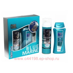 Festiva Подарочный набор Blue Marine Cool Гель для душа 250 мл + Пена для бритья 200мл