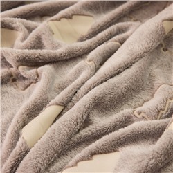 Плед светящийся в темноте «Этель. Елочки», 180×200 см, корал-флис