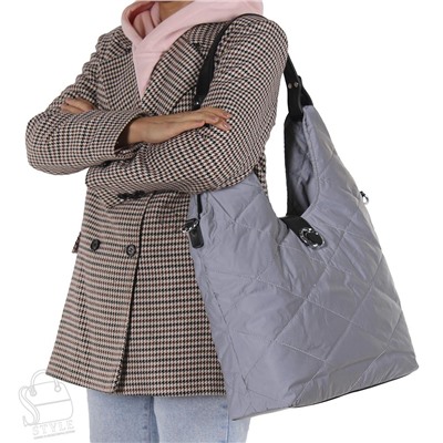 Сумка женская  58136 silver gray Velina Fabbiano-Safenta/30