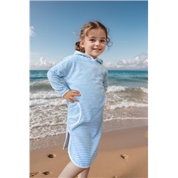 Туника Уют велюр 33055 (Голубой)