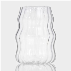 Стаканы Magistro «Леон», 500 мл, 9×12 см, набор 2 шт., стекло, прозрачные