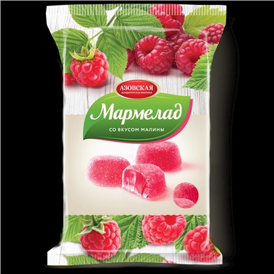 Мармелад желейный со вкусом "Малины" 300 гр.