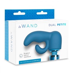 Синяя насадка Dual для вибратора Le Wand Petite