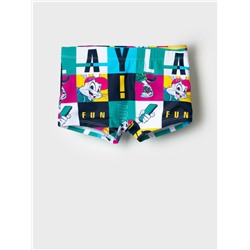 Плавки-шорты трикотажные для мальчиков, короткие