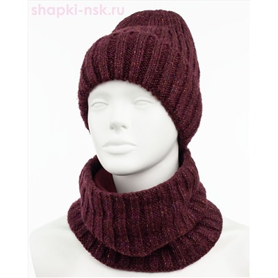 Q 200 D 200 Комплект флис (колпак+снуд) (52-54)