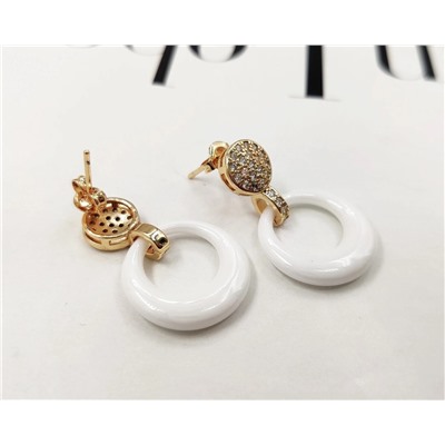 Серьги с керамикой