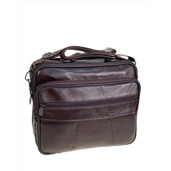 Сумка мужская из натуральной кожи, цвет коричневый